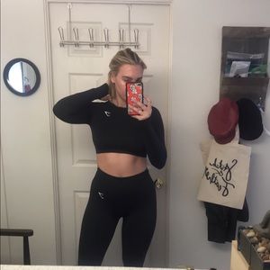 Gymshark seamless set black